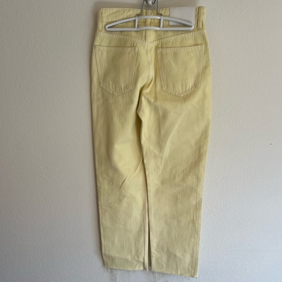 Zara Butter Yellow Jeans - Picture 5 of 11